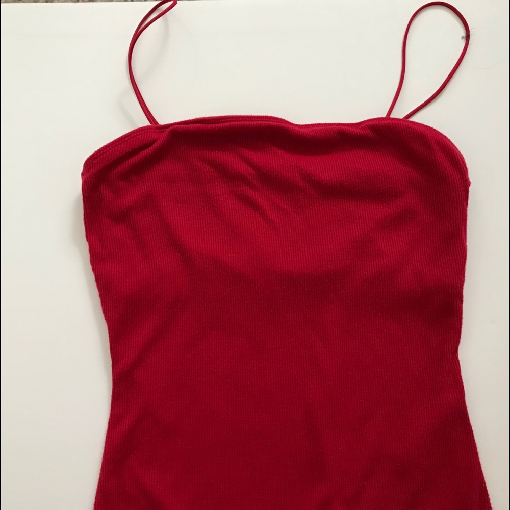 Red Body Suit